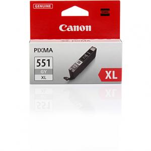 Cartouche d'encre d'origine pour imprimante Canon Pixma MG6350 -  Pixma MG 6350 - Gris Haute Capacité